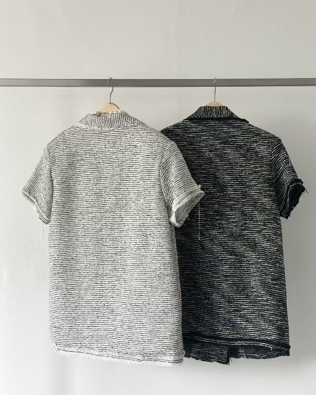 小香風雙排扣外套洋裝