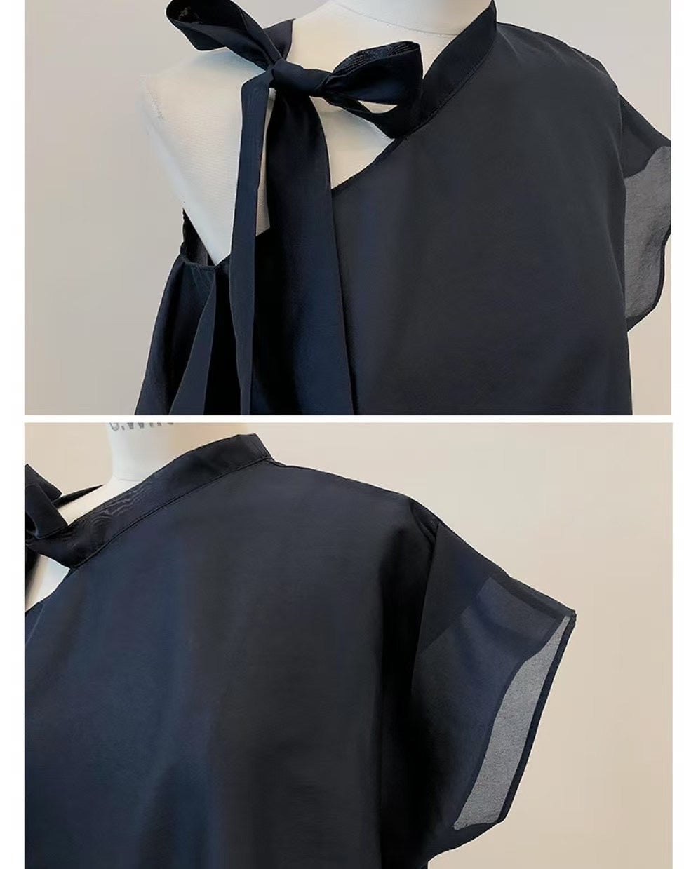 高級的性感露肩綁帶上衣