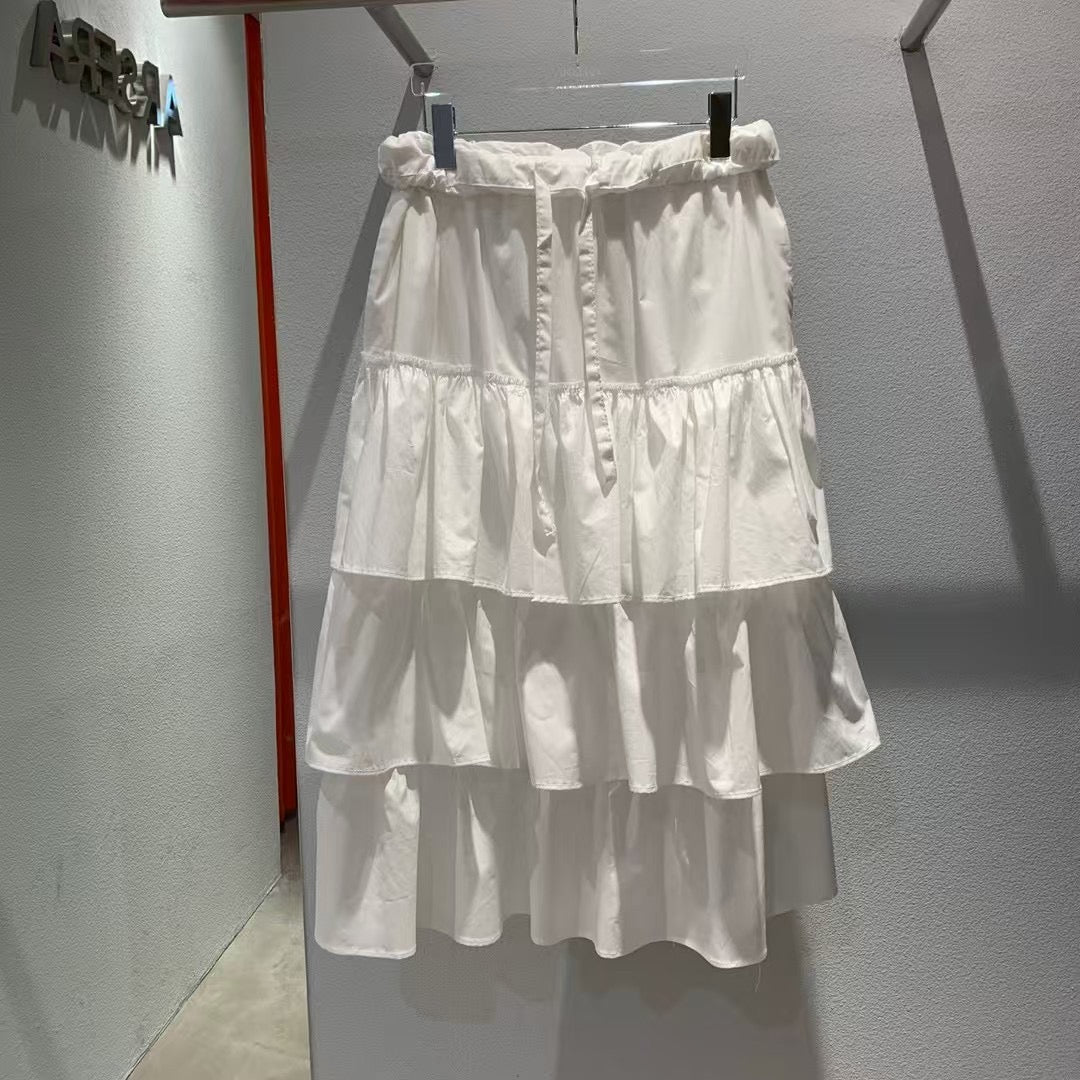 個性甜美兼具抽繩蛋糕裙