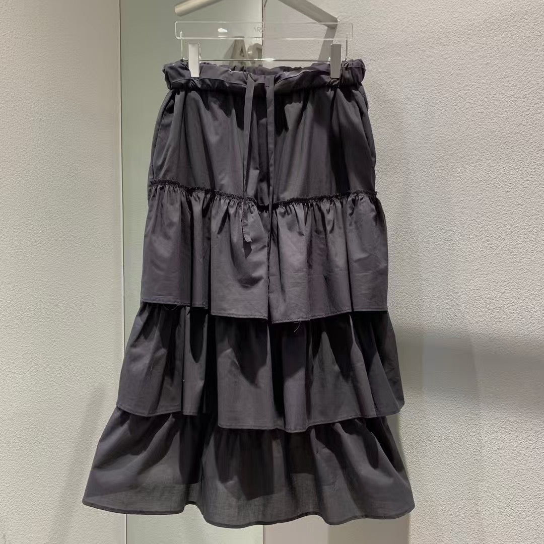 個性甜美兼具抽繩蛋糕裙