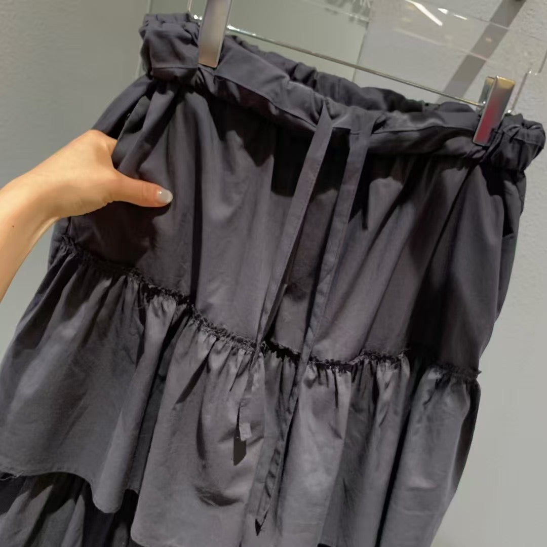 個性甜美兼具抽繩蛋糕裙