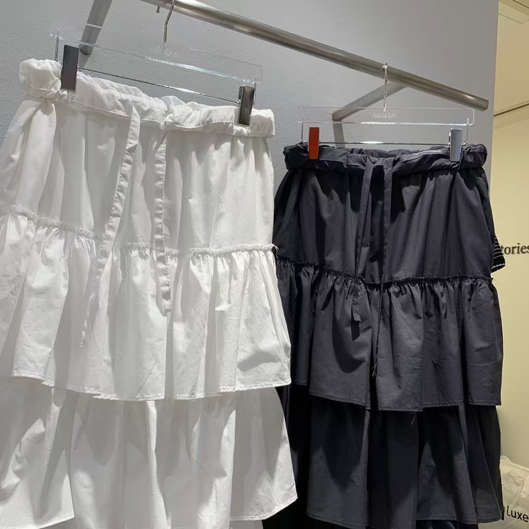 個性甜美兼具抽繩蛋糕裙